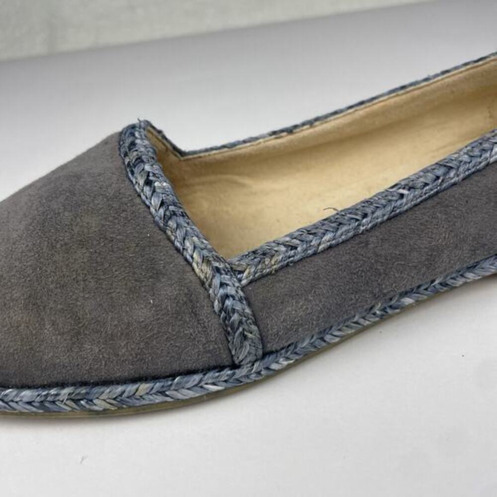 Stuart Weitzman Sz 6.5 Blue Mirror‎ Cap Toe Preppy Academia Classic Luxury - Picture 2 of 16